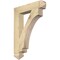 Ekena Millwork Imperial Arts & Crafts Rough Sawn Bracket, Douglas Fir, 4"W x 22"D x 30"H BKT04X22X30IMP03RDF - alternate 1